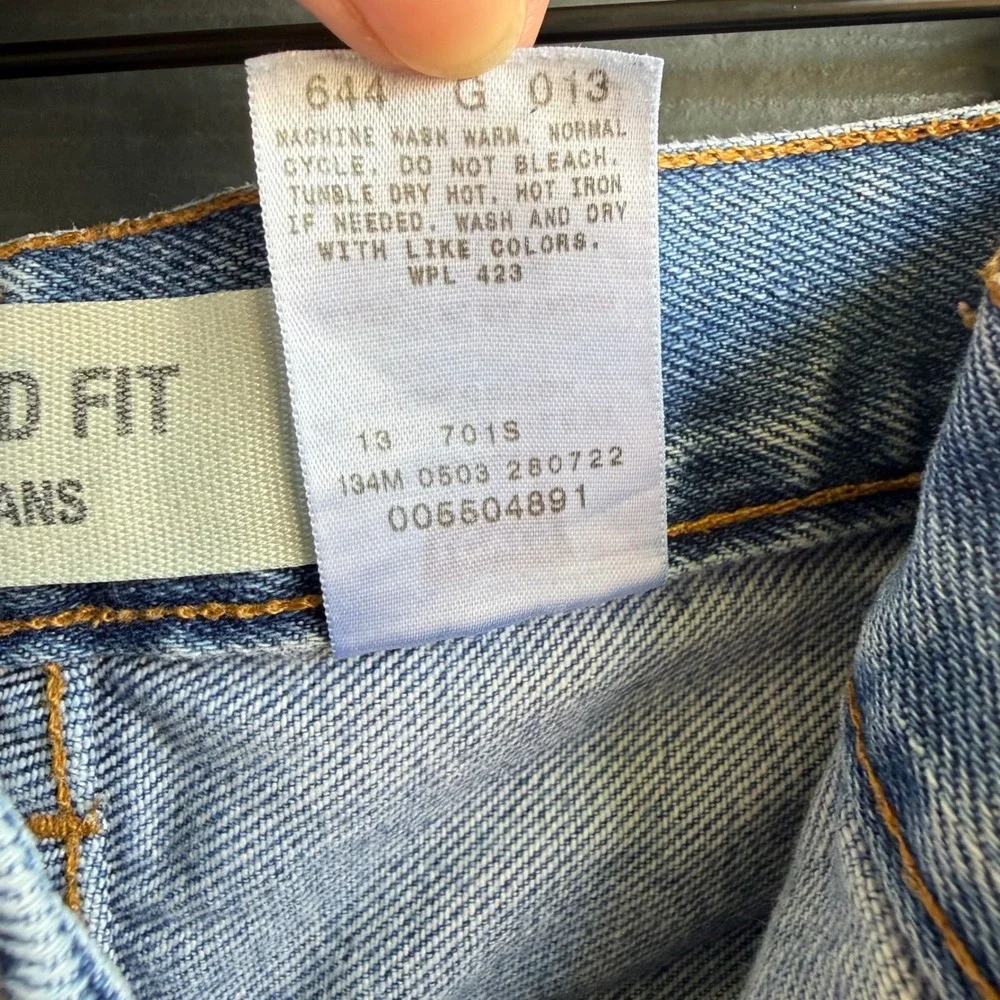 Levi's 550 Relaxed Fit Jeans 38x30 Light Wash Tapered 100% Cotton‎ Men's